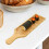 Tábua de Corte Longa com Alça Longa de Bambu e Bandeja de Frutas Placa de Corte de Madeira 3