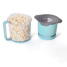 Macchina per Popcorn Automatica A Basso Contenuto Grassi per Dolci con Aria Calda Senza Olio per Diete A Basso Contenuto Grassi Salute Della Casa per