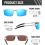 Men's Polarized Sunglasses UV Protection Al-Mg Metal Frame 5