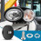 D66mm-Rubber Coated Anti-Scratch Magnets, Magnet Base with Threaded Studs,Magnets Hold the Base for Light Mirror Tool 4