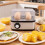 Electric Rapid Eggs Cooker Electric 8 Egg Capacity Hard / Medium / Soft-Boiled Eggs or Poaches Eggs Cooker EU Plug 6