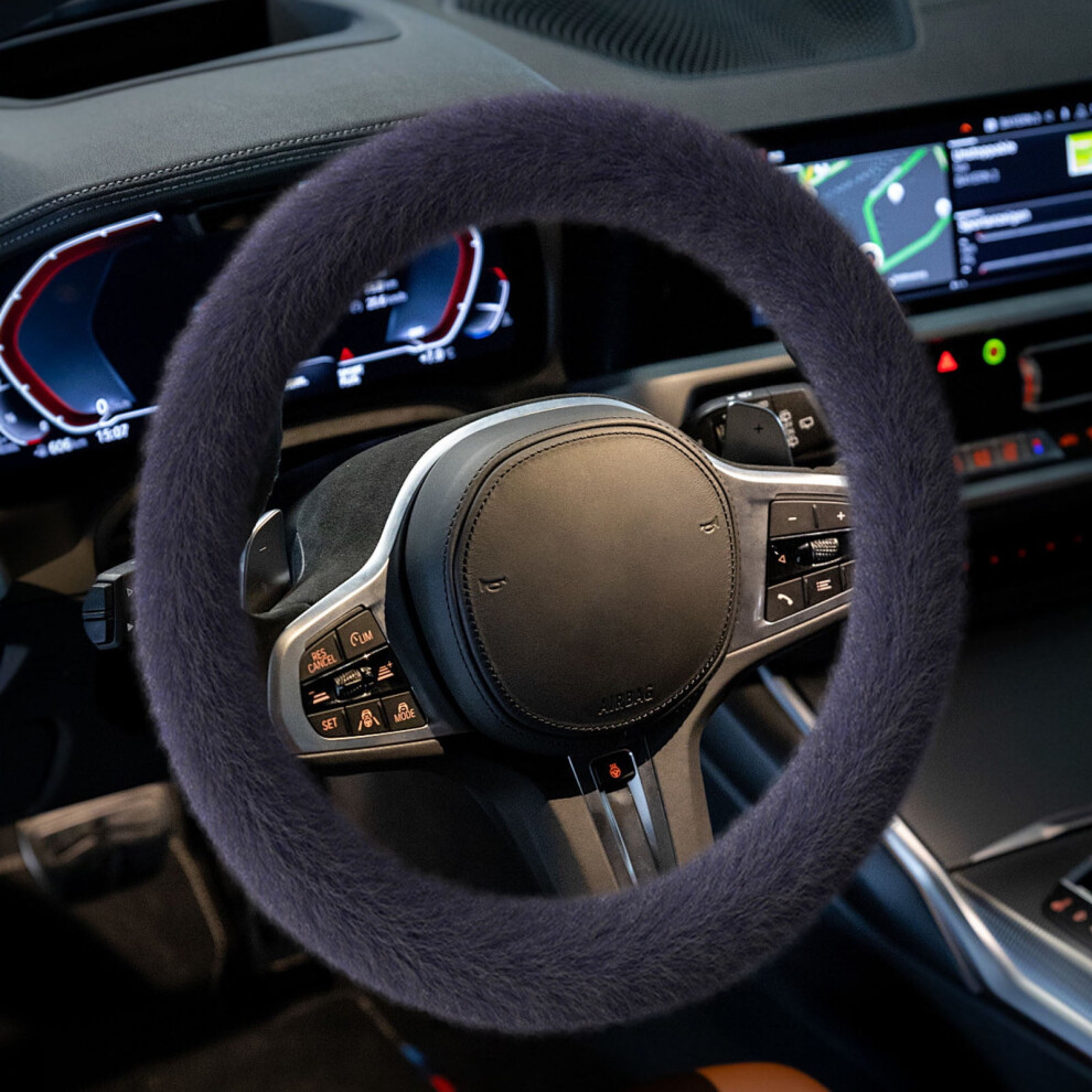 Heated Steering Wheel Cover Winter Thermal Protection For 9128909478452