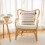 Μαξιλαροθήκες Boho 20x20 ιντσών, σετ 2 τεμαχίων, ουδέτερο σκούρο 4