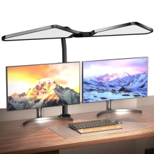 LED- Schreibtischlampe LETIANPAI, robuster Arbeitslicht-LED-Leuchte für den Computer, 5 Helligkeitsstufen — led schreibtischlampe