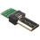 5 Pack  USB Connector for  S2/S3 MULTI Micro Camera Data 15 Pin USB PCB Connector Flat Micro USB Plug Adapter 7