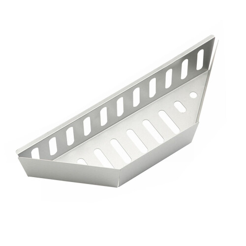 Edelstahl-Grillkorb-Set mit zwei Fächern 1