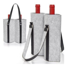 2Pack(4 Bottle)Wine Carrier Tote Bags, Travel Padded 4 Bottles Wine Gifts Tote Carrier, Portable Leakproof Wine Tote Bag