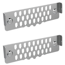 Lot de 2 Bloque-Graisses Magnétiques pour Plaque de Cuisson Blackstone - Acier Inoxydable, Résistant à la Chaleur et à la Rouille