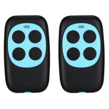 2X 280-868MHZ Controle Remoto de Garagem Duplicador Multifrequência Controle Remoto de Cópia Sem Fio Abridor de Porta Universal Azul