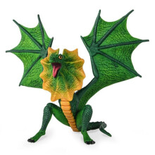 Figurine - PAPO - Dragão lagarto - Pintado à mão - Muito detalhado - 91110 cm