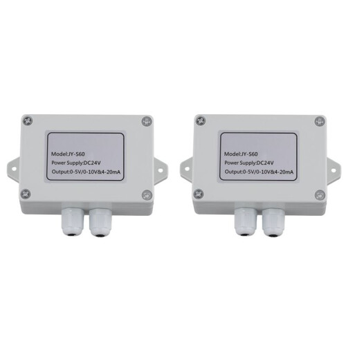 2X Weighing Transmitter Weighing Amplifier Weight Sensor Voltage Current Converter  12-24V 4-20MA Load Cell Amplifier