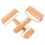 Deegrollerset van aluminiumlegering, 2-delig, 18,5 cm 4