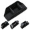 Camera Bag Insert, Soft Lined Foldable Protective  with 3 Adjustable Compartments, Flexible Partition Design 4