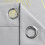 Light Grey Blackout Curtains 52x63" Gold Palm Thermal 6
