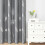 Mörkläggningsgardiner Silvergrå 90x233 cm 2 paneler 2