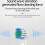 Advanced 5-Speed Electric Toothbrush with 360 Rotating Soft Bristle , USB Rechargeable White 2