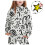 Conjunto infantil de moletom com capuz de manga comprida e calça. 2
