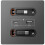 Universal  Socket with Charging  20W Fast Charge USB C Port PC Power Wall Panel, Charging Type C Outlet Gray 1