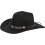 Damfilt cowboyhatt Fedora Rodeo-stil Medium/Stor 8