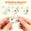 Clockwork Cat Miniatures for Stress Relief Entertainment Clockwork Rolling Kitten Toy for Endless Fun and Relaxatio 2