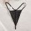 Camicia da notte da donna in pizzo trasparente, nera, taglia S 7
