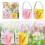 Påskhare godispåse förvaringspåse 1 styck 3