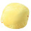 Funda amarilla para sillón tipo puf para guardar peluches 3
