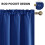 Cortinas Blackout Térmicas Isolantes 38x45 polegadas (Conjunto com 2) 4