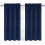 Cortinas térmicas blackout azul marinho 42x45 polegadas (107x114 cm) - 2 painéis 7