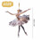 Ballerina Julepynt Akryl 3,5 tommer 3