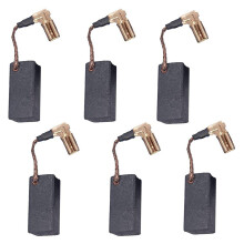 6-PACK N097696 Spazzole nel Carbone di Ricambio Spazzole nel Carbone per DeWT DWE4011, DWE4120, DWE4012, DWE4100, DWE4887 e DWE4120N