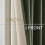Cortinas blackout de linho verde-oliva 42x63 polegadas (2 painéis) 6