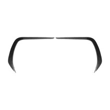 Car Front Bumper Spoiler Splitter Cover Fog Light Trims Canard for BRZ 2021-2024 Carbon Fiber