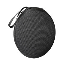 För WH-1000XM5 QCY H3/H4 EVA Bärfodral Stötsäkert Hörlursfodral Vattentät Anti-Drop Headset Resväska Svart
