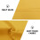 Cortinas Blackout Amarelas com Isolamento Térmico 38x84 polegadas (Conjunto de 2) 6