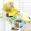 Vogelfutternäpfe mit Clips, transparent, 2er-Pack 8