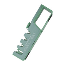 Pietra per Affilare I Coltelli 4 In 1 - Affilacoltelli In Acciaio al Tungsteno per Coltelli da Cucina, Forbici e Utensili - Base Antiscivolo