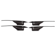 4Pcs Car Inner Door Handle Bowl Door Handle Trim Sticker for X5 F15 X6 F16 2014-2018