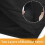 Cortinas Blackout Pretas com Isolamento Térmico 42x63 polegadas 6