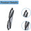 2X Main Brush Replacement for  A30 Pro Robot Vacuum Cleaner Parts Rubber Roller Brushes Household Clean Tools 3