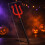 Red Devil Pitchfork Prop, Plastic Devil Trident Halloween Costume Accessory |Spooky Cosplay Photo Booth Decoration, Trick Or 4