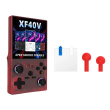 XF40V Console per Videogiochi Portatile Linux Schermo IPS da 4,0 Pollici Supporta Wi-Fi GamePad Lettore per Videogiochi Tascabile da 128 GB