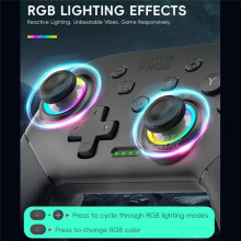 DATA FROG Wireless Controller for 2//Lite/OLED RGB Lighting Controller 6-Axis+Vibration+Turbo
