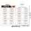 Eyebrow Stickers Waterproof Eco-Friendly 10 Pcs 2