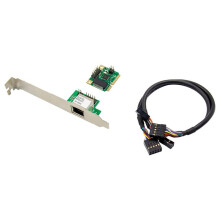 2.5Gb Network Card 2500Mbps Gigabit Ethernet Card Lan Adapter 1 Port RJ45 PCIe Network Adapter for PC Desktop