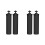 4PCS Water Filter Replacement for  Black Activated Carbon BB9-2 Filters for Gravity-Fed Water Filter System 1