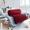 Flannel Blanket Queen Size Wine Red 70x100 cm 7