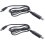 2X USB  5V a  12V 2.1mm X 5.5mm Modulo convertidor CC barril enchufe macho conector Enchufe del cable 1