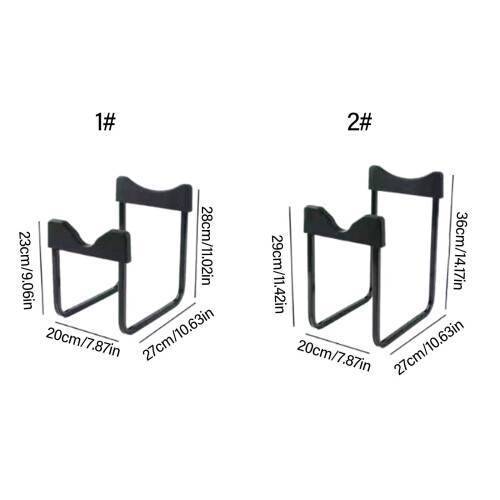 Supporto per dispenser d'acqua in metallo con pressa manuale, tipo 1 gallone 2