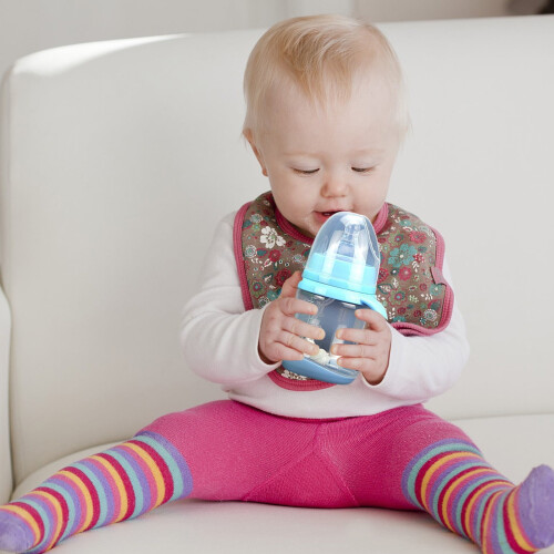 Leak-Proof Wide-Mouth Straw Cup PP Material 240ml 1
